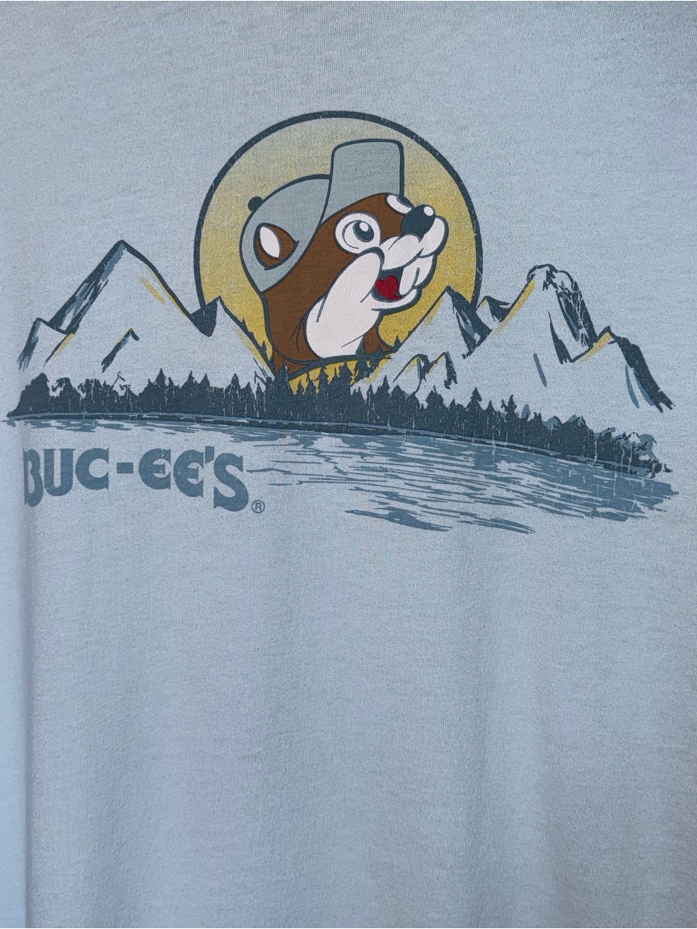 Buc-ee's On My Mind Blue Mountain Graphic Souvenir Tourist T-Shirt Unisex size M - Picture 7 of 14
